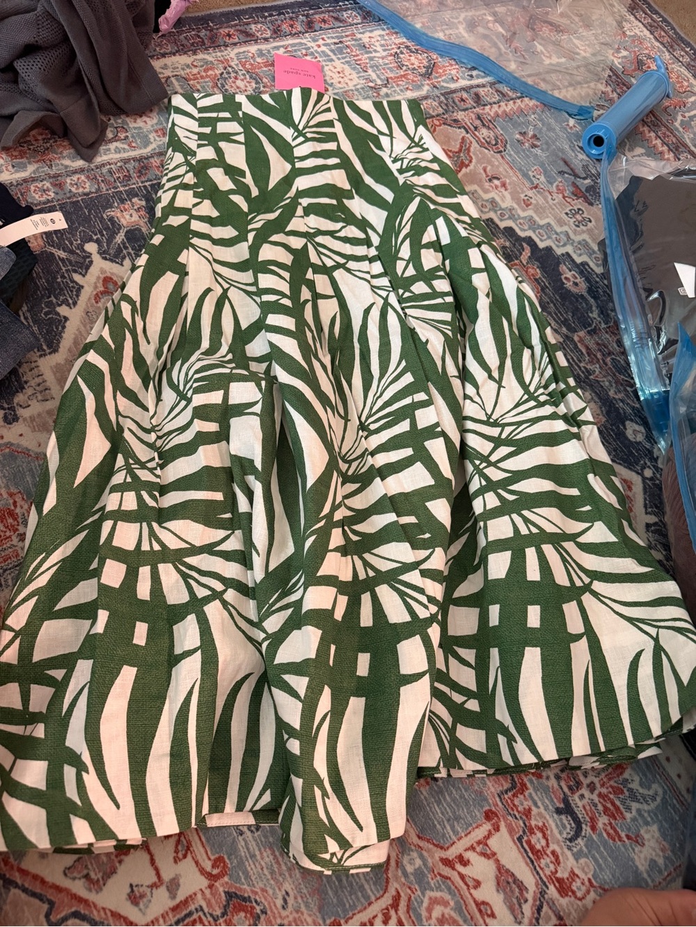 Kate spade palm fronds skirt - size 2 a new with tags